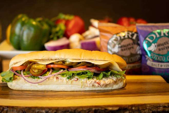 Spicy Tuna Swiss Sandwich