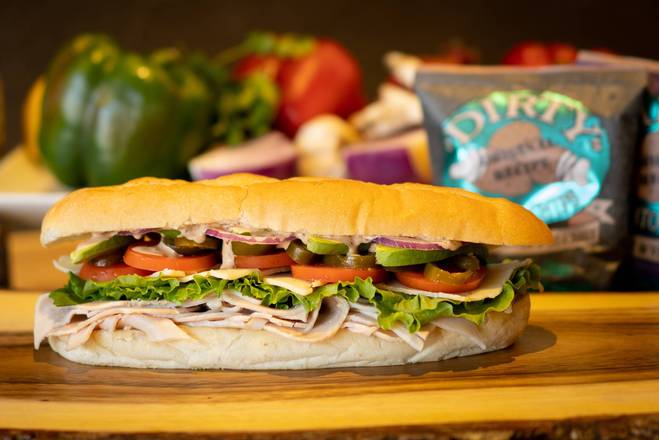 Spicy Turkey Avocado Jack Sandwich