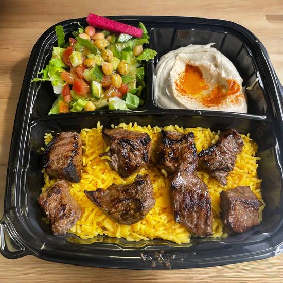 Steak Kebab Plate