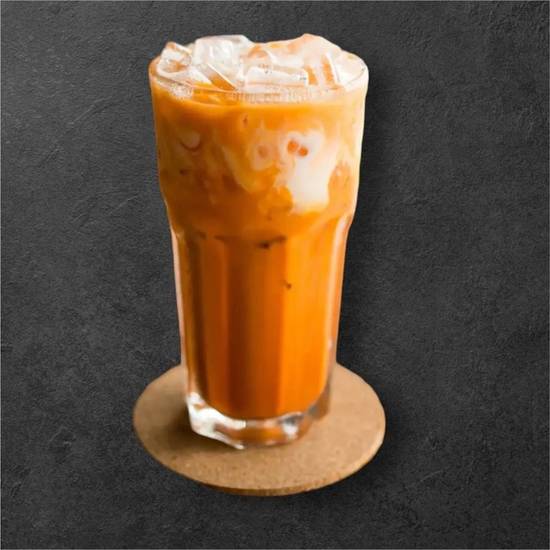 Thai Iced Tea with Coconut milk