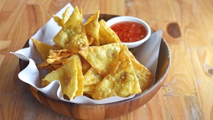 Thai wonton wrap