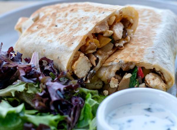 Tofu & Vegetable Burrito (V+, V)