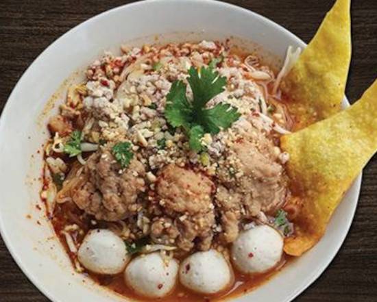Tom Yum Noodle Soup (à¸à¹‹à¸§à¸¢à¹€à¸•à¸µà¹‹à¸¢à¸§à¸•à¹‰à¸¡à¸¢à¸³)