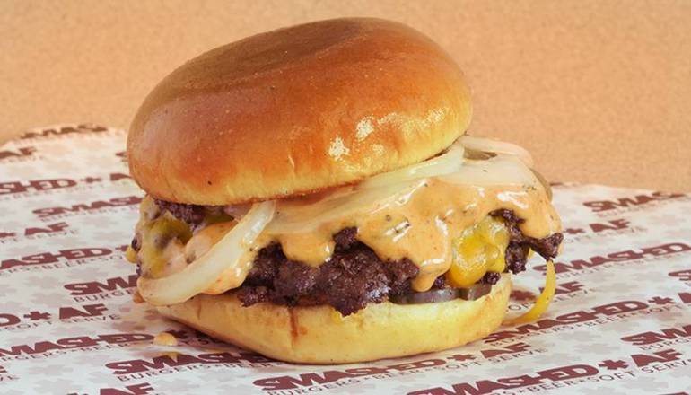 Triple Smash Burger