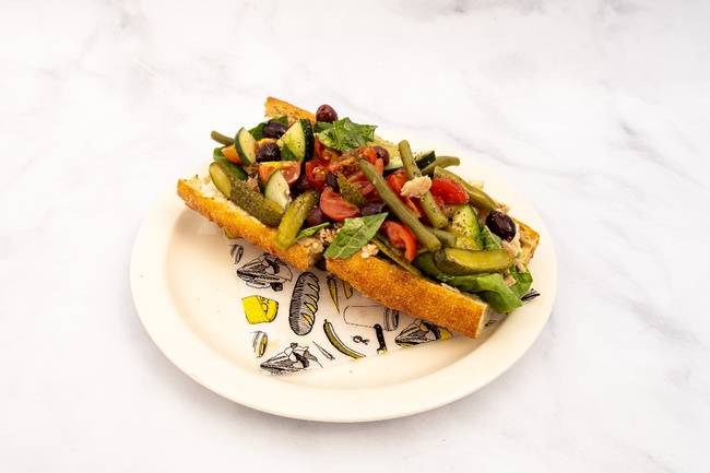 TUNA NICOISE SANDWICH