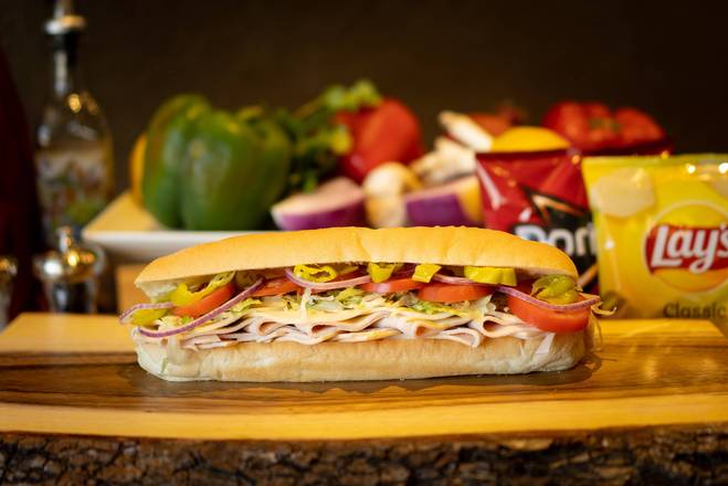 Turkey and Provolone Sandwich