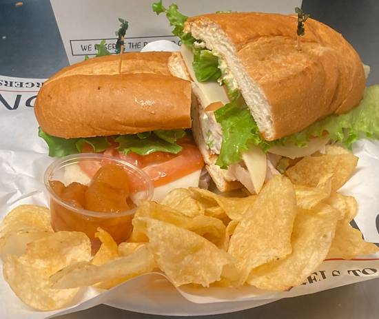 Turkey Avocado Provolone Sand