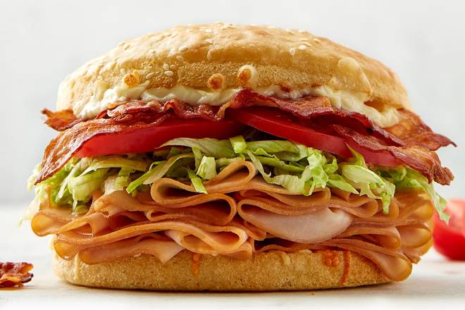 Turkey Bacon Club Sandwich
