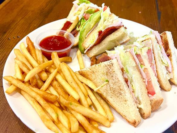 Turkey Club w/ Small Fries