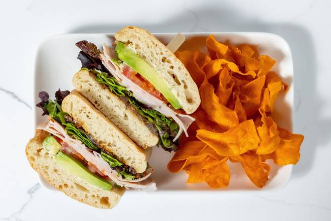 Turkey & Spicy Bacon Onion Relish Sandwich