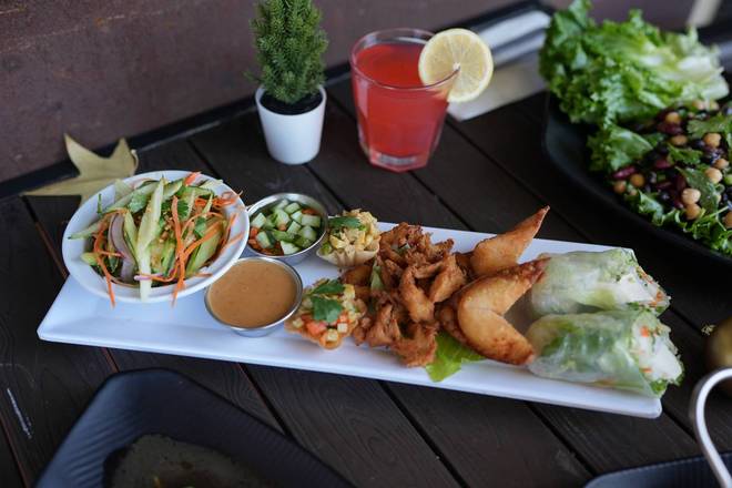 Vegan Appetizer Sampler