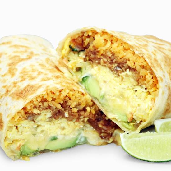 Vegetarian Breakfast Burrito