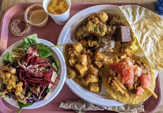 Vegetarian Dinner Plate