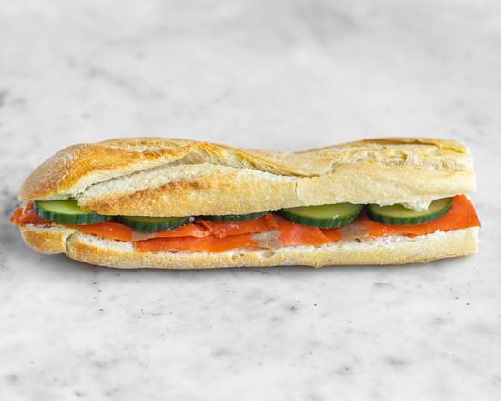 Wild-Caught Smoked Salmon Sandwich