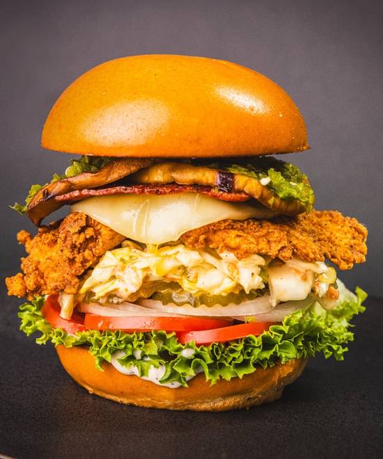 YoYo Crispy Chicken Breast Burger